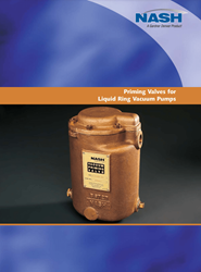 NASH Priming Valves for Liquid Ring Vacuum Pumps